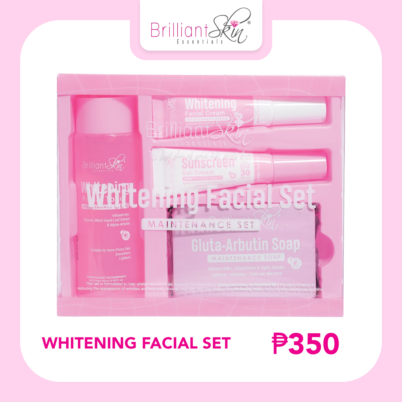 Whitening Facial Set