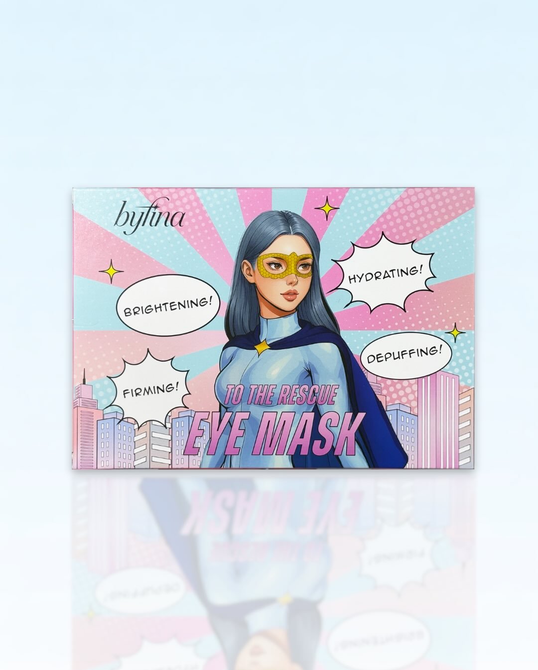 Byfina Caffeine Peptide Under Eye Mask | Depuffing &amp; Brightening Eye Patches (8pcs)