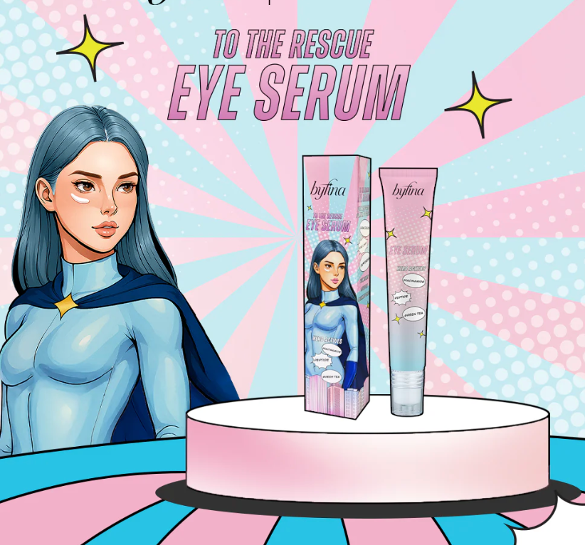 Byfina Niacinamide Peptide Eye Serum | For Dark Circles, Eye Bags &amp; Fine Lines (20ml)