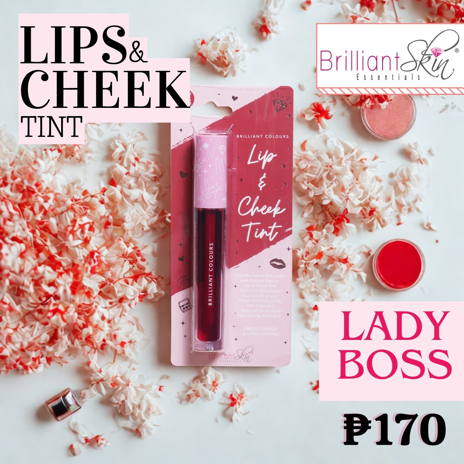 Brilliant Colours Lip &Cheek Tint 💎